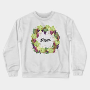 Blessed - Grape Vines Crewneck Sweatshirt